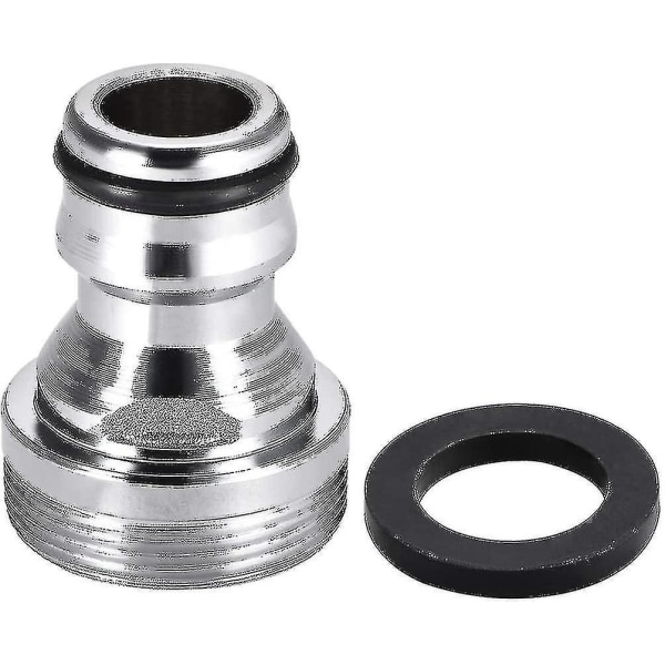 Hurtigkobling Nikkelbelagte Vann Slangetilkoblingskontakter For Hage Slange M22x1 M24x1 Hunn Og Hanegjenge Adapter 2stk