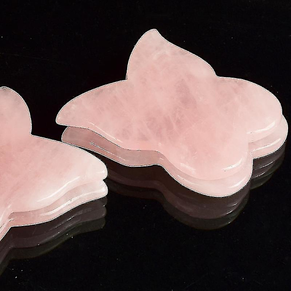 Krystal Butterfly Ansigts Gua Sha Plade Skrabning Massage