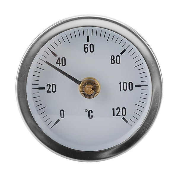 63mm Bimetallisk Temperaturfjädertermometer Rör Yta Ip55 Vattentät Dammtät