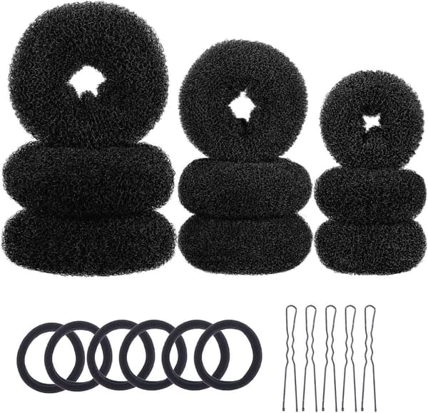 Hår Donut Knold Makers Hårstyling Sæt Hårnåle til Kvinder Piger Ballet Knold Styles Kit