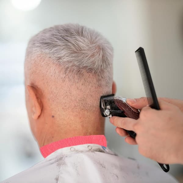 Barberhalsremsor, 5 rullar röda engångspappershalsremsor för hårklippning, stretchiga halsbandspapper