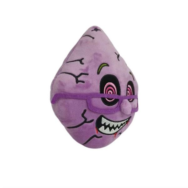 Uudet Ms.lemons Lemon ja Mr. Tomato Pehmolelut, Pehmolelujen Ympäröimä Peli Purple
