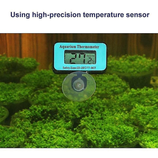 LED Digital Aquarium Termometer Fish Tank Vann Temp