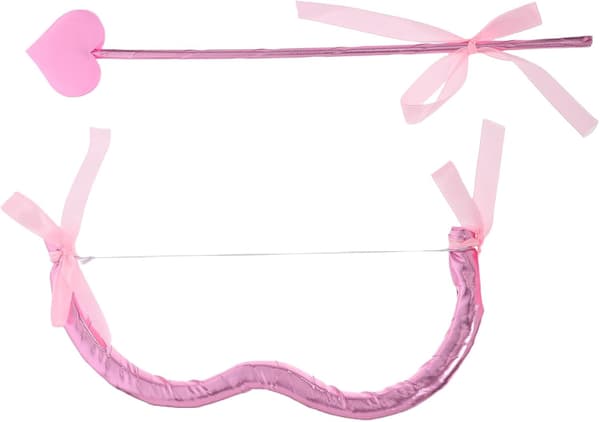Cupids pil Valentinsdag kostyme Mini bue Hjerteformede piler rekvisittbue