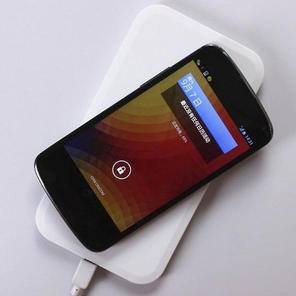 Mobiltelefon Trådløs Lader Qi Standard Universal Lader