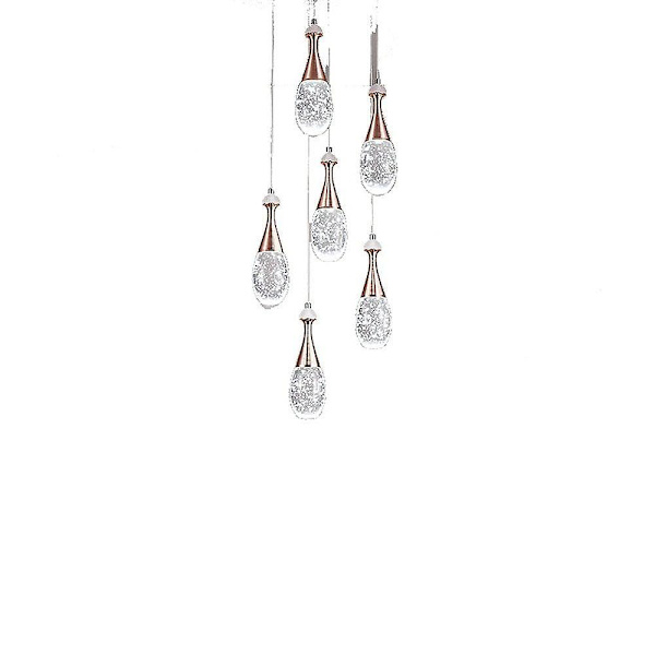 30 cm Enkelt Design Chandelier Metall Mini Elektropläterad