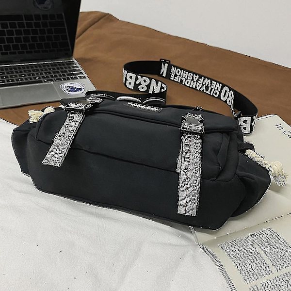 Afslappet Taske Værktøj Mode Messenger Taske black