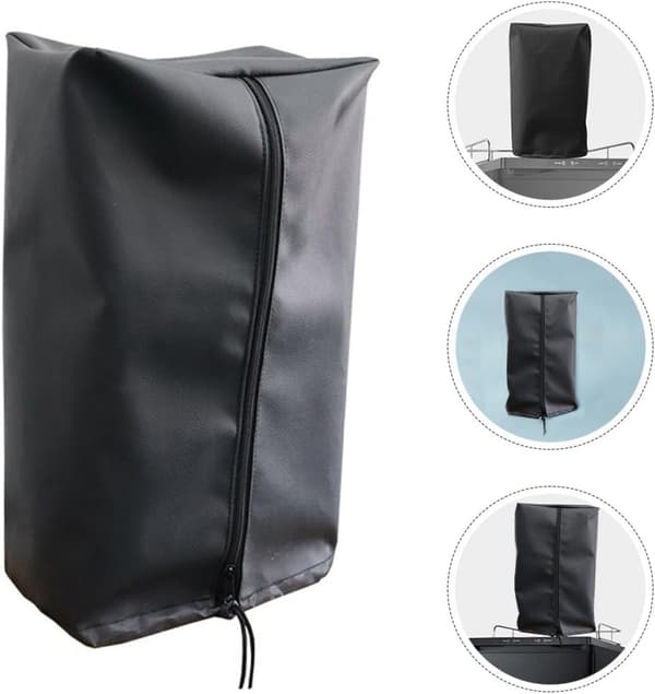Öltornsskydd Skräddarsydd Passform PU-material Nylon Dragsko Väderskydd Passar