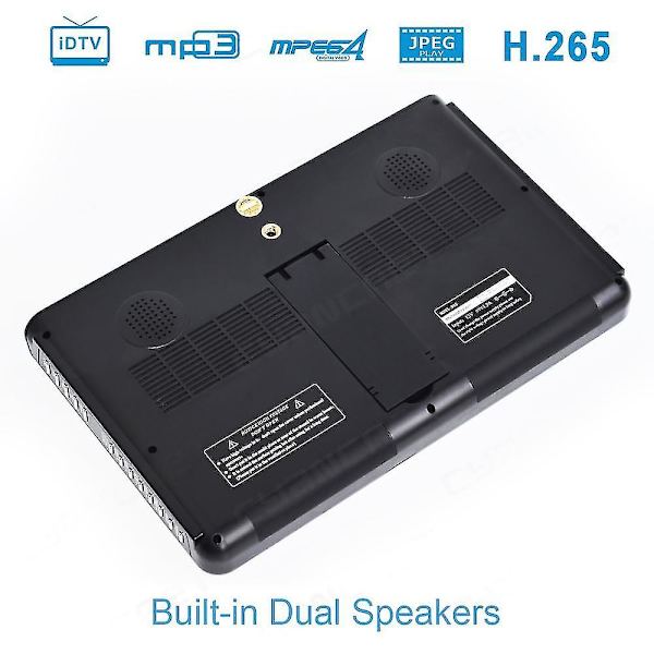 Leadstar 10 Tommer HD Bærbar TV DVB-T2 ATSC ISDB-T TDT TV