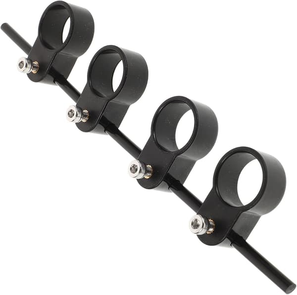 Fingerutvider for gitar og bass med elastisk koblingsstang, ABS- og silikonmateriale
