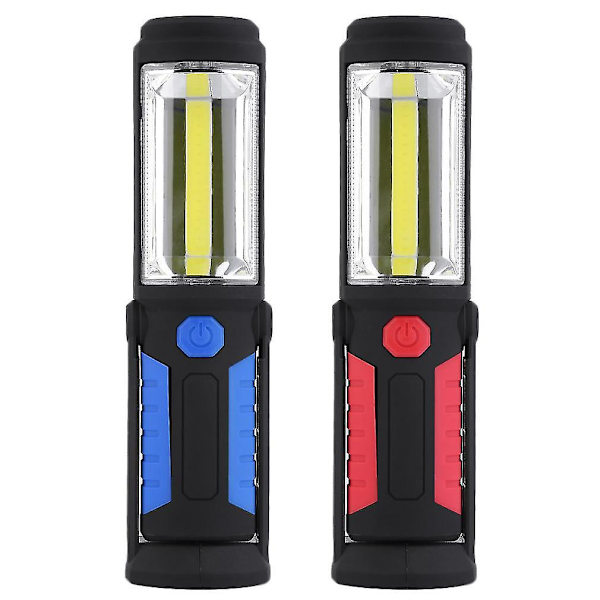 1 LED 1 COB Udendørs Fiskeri Lys Magnetisk Nødlys Lommelygte