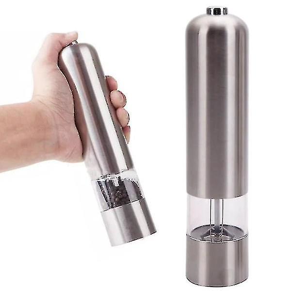 Electric Pepper Grinder Stainless Steel Kitchen Spice Grinder