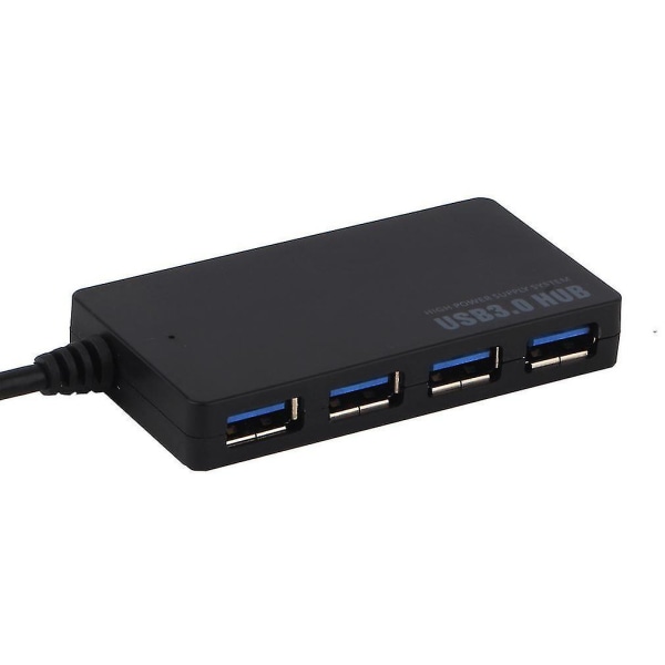 4-ports USB 3.0 Hub 5gbps Bærbar Kompakt PC Laptop Notebook