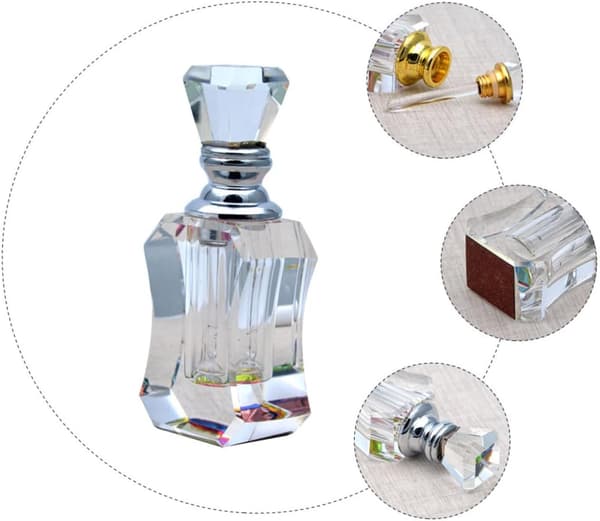 2 stk. dråpeflaske eterisk oljedispenser parfymebeholder for aromaterapi bruk tilfeldig farge