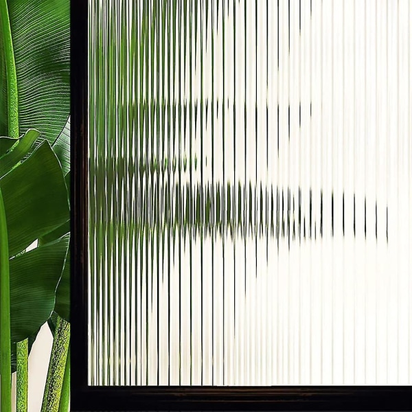 Stripe Vindusfolie Personvern, Vertikale Striper, 45x200cm