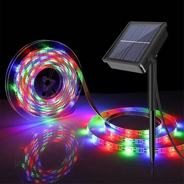 Solcellsstränglampa för utomhus 5m 16.4ft 150 LED
