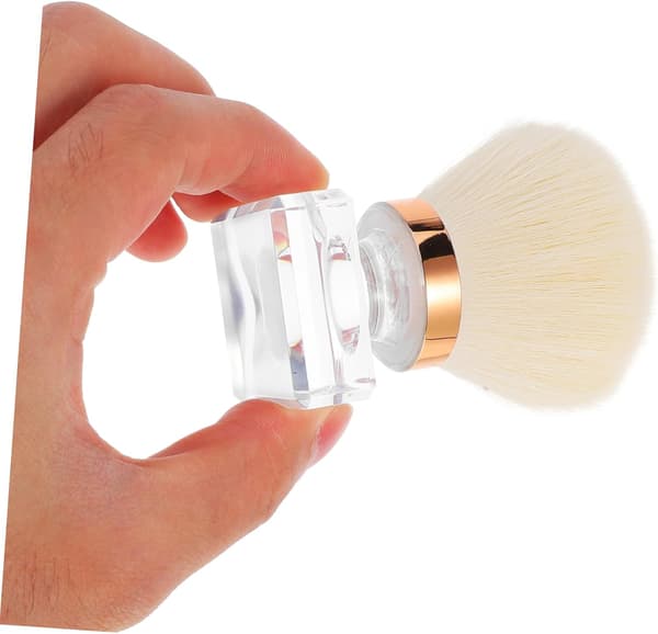 2 sæt makeupbørster til ansigtspudderfoundation, bløde syntetiske børster, bærbart etui, multifunktionelle makeupbørster
