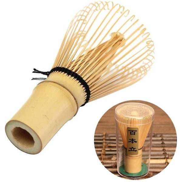 Bamboo Chasen Matcha Powder Whisk Tool Tilbehør til japansk teceremoni