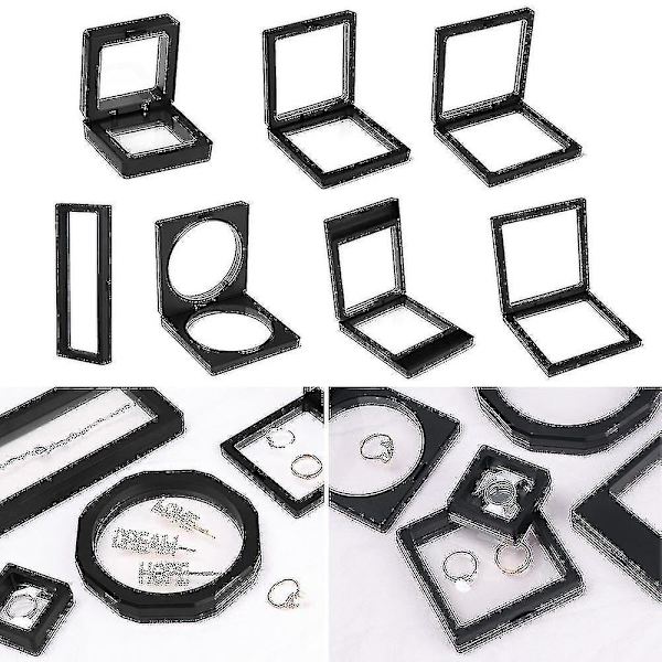 Varmt Smykke Display Case Ring Display Stativ Tilbehør Opbevaring Halskæde