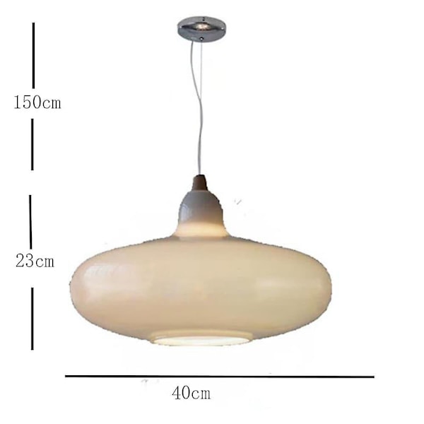 LED-pendellampe Moderne taklampe Rund Minimalistisk