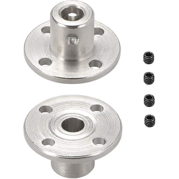 (2 stk) 10mm ID Flansforbindelse Stiv Motor Guide Aksel