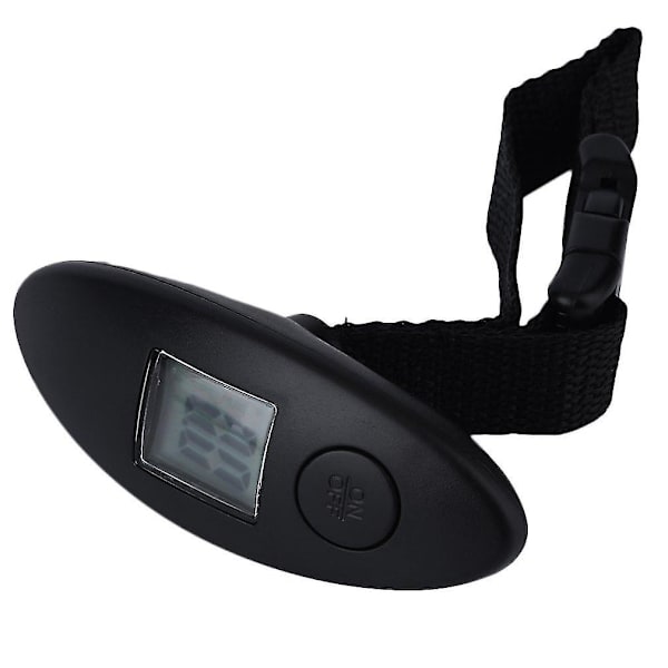 Liten lommevekt med LCD-skjerm, 40 kg
