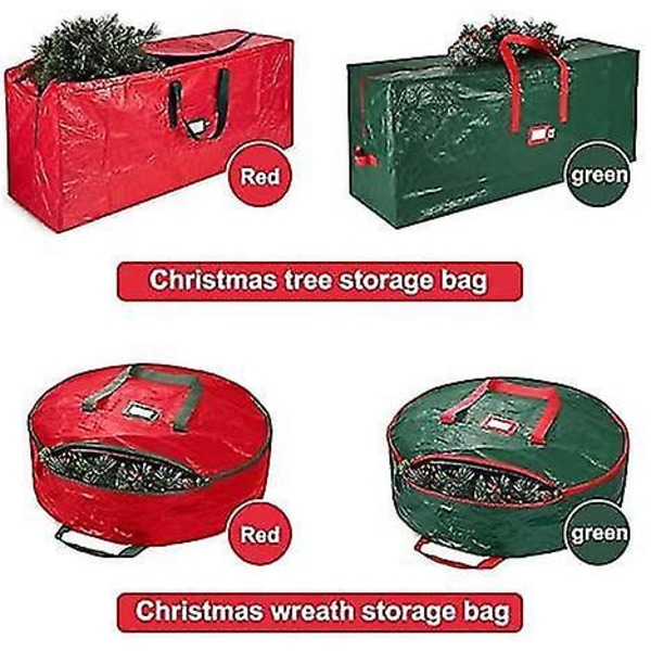Juletræsopbevaringspose Holdbar Vandtæt Højkvalitets