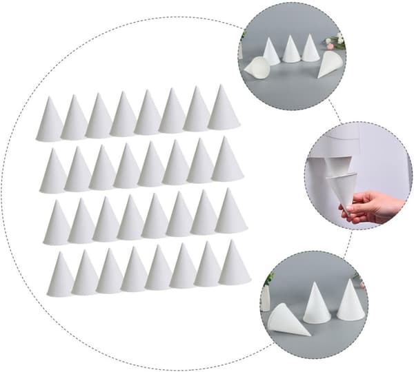 250 stk. isolert papirkopp for kaffe, te, melk, varme drikker, gjenbrukbar, engangs