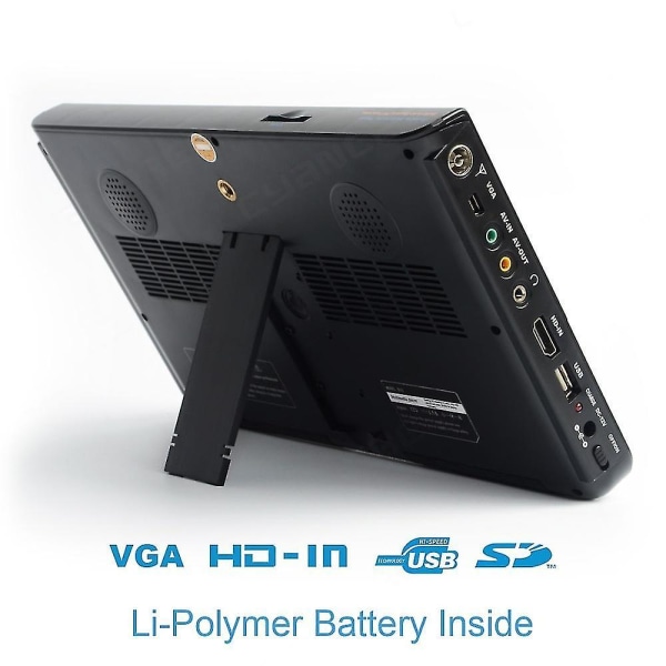 Leadstar 10 Tommer HD Bærbar TV DVB-T2 ATSC ISDB-T TDT TV