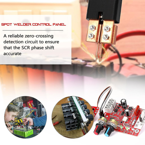 Punktsvetsmaskin DIY Controller Panel Digital Display