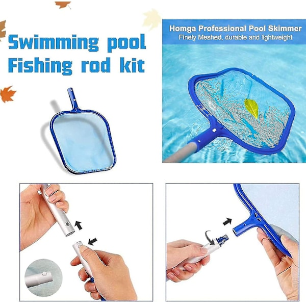 Pool Net Pool Sheets Affaldsrensning Skimmer Net