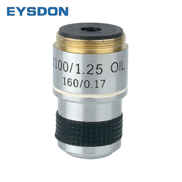 Eysdon Biologisk Mikroskop Objektiv Lens 185mm 4b19 |
