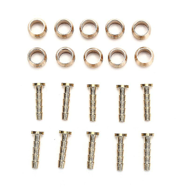 10 par/paket Bh59 Cykelbromsslang Mtb Hydraulisk Skivbroms Olivkoppling