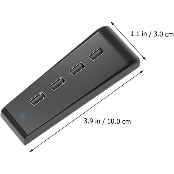 Usb 2.0 Hub för 4 Portars Expander Splitter Adapter Höghastighetsöverföring Usb Expander Professionell Design