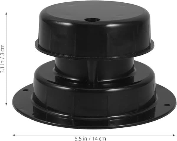 Bobiltakventilhette Plast VVS-ventilhette for campingvogn for utendørs campingtilbehør