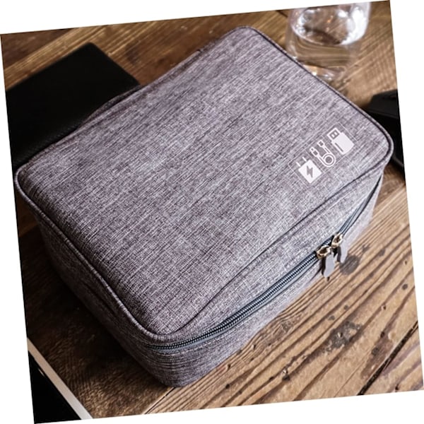 Lader Organizer Veske Tech Bag Stor Ryddig Boks