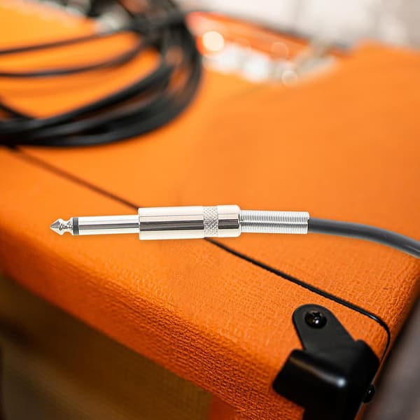 3-meters USB Gitarr Bas till USB Länkkabel Elgitarr Omvandlarkabel Koppar PVC Material