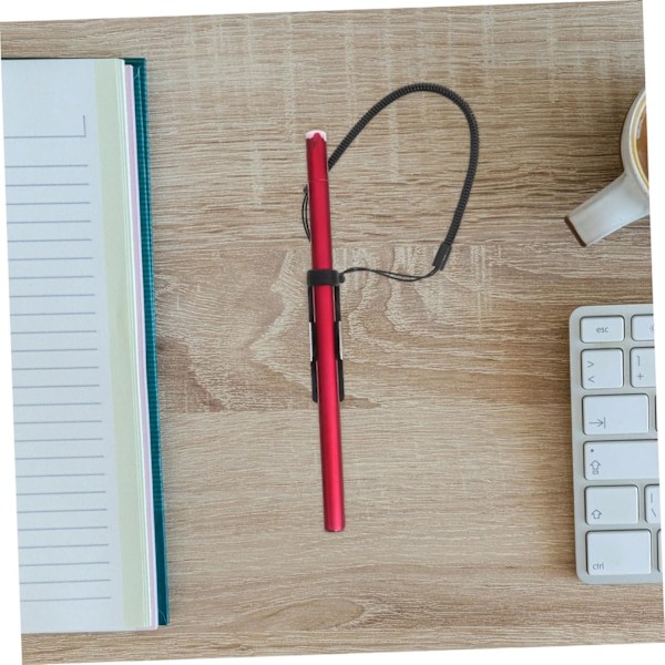 Stylus Pen Snorfang Adhesive Clip Pakke Udtrækkelig Pen Holder til Touchscreen Elastisk Snor til Kontor