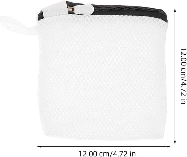 8 st Mini Delicates Bags Mesh Tvättväskor 7.5x9.5inch Polyesternätmaterial Skyddar