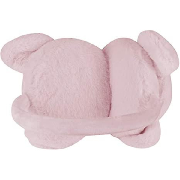 Mjuka Elefantöronmuffar Barn Fuskpäls Söta Öronvärmare Varma Luddiga Öronmuffskydd, Rosa