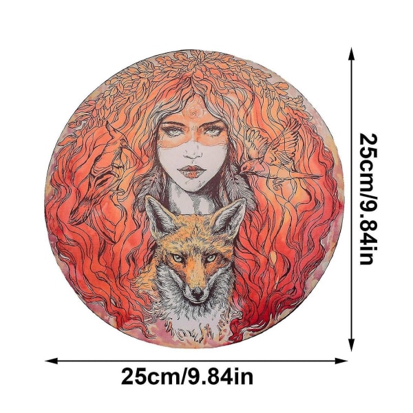 6 Inch Beauty And The Wolf Music Soul 8 Tune Steel Drum