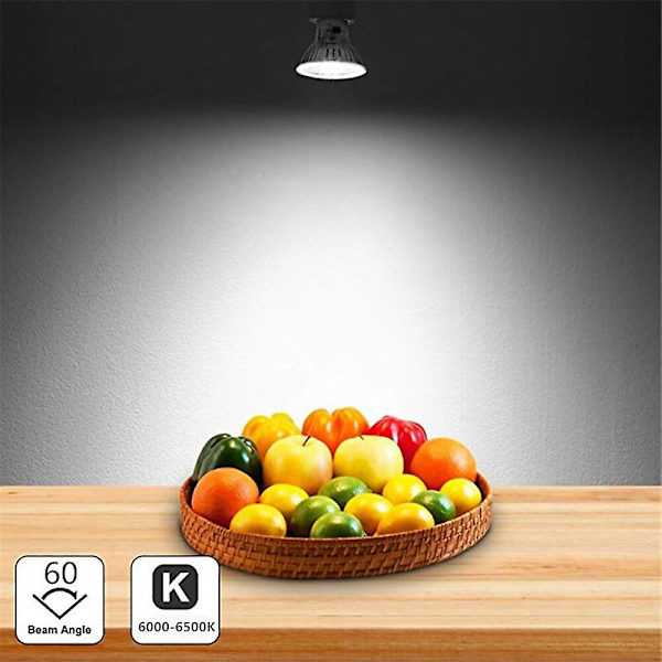 LED-lamppu 10 kpl Himmennettävä 5w GU10 GU5.3 LED-spotit