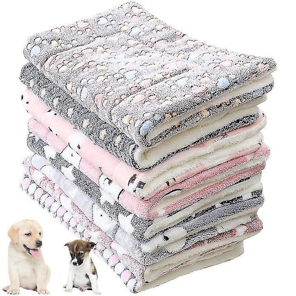Katte- og Hundekurv i Blødt Fleece, Tyk og Varmt Plys
