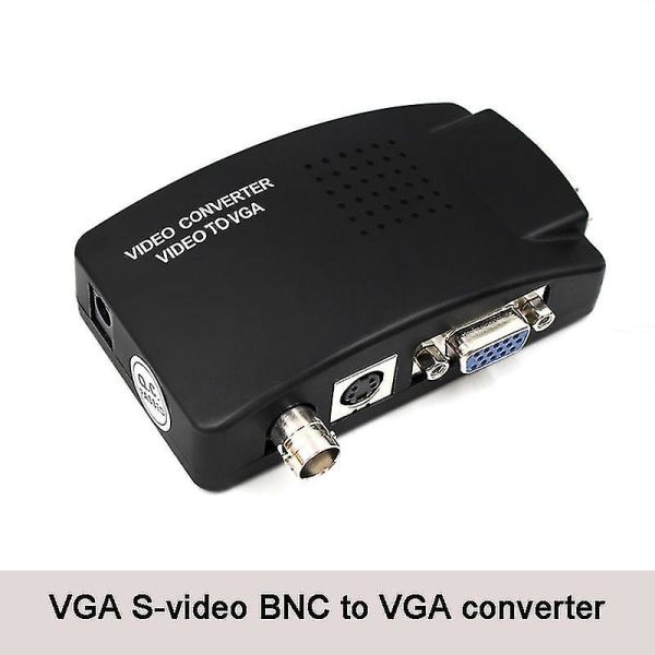 CCTV-kamera BNC S Video VGA - kannettavan tietokoneen näyttömuunnin