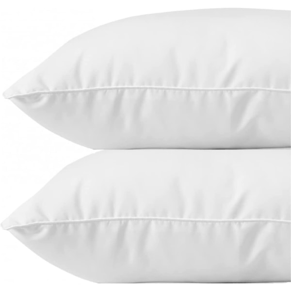 Tyynysisäosat Täytetyynyt 18" x 18" onttokuitu, hypoallergeeninen, valkoiset tyynytyynyt sohvalle