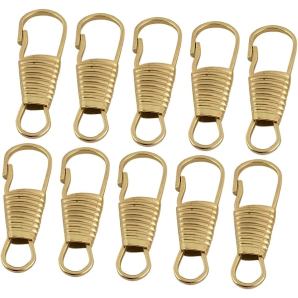 Dragkedja Slider Dragare Set 10st DIY Tillbehör för Bagage Kläder Skor Fickor Lätt att Fästa