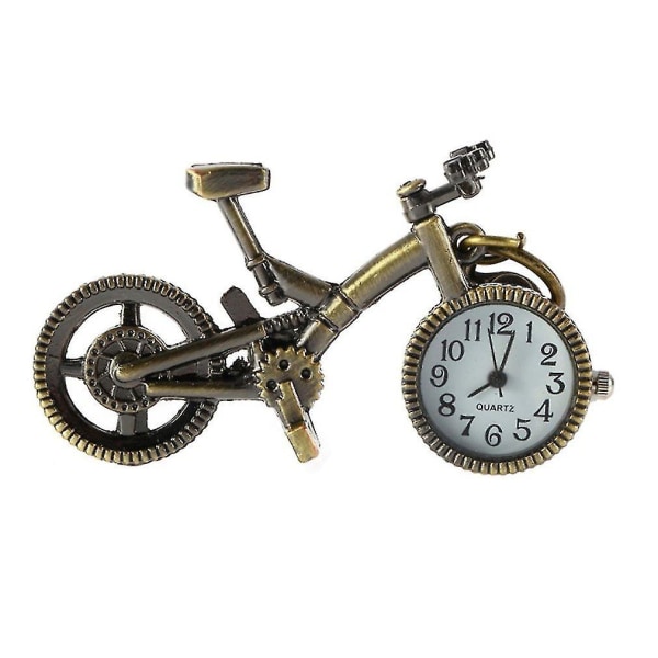 Pronssiseoksesta valmistettu polkupyörän kvartsi watch riipus kaulakoru