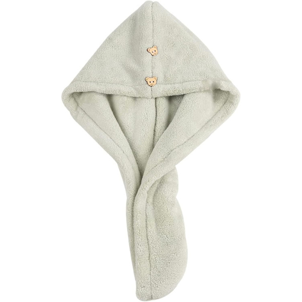 1 St Hårhandduk, Hårhandduksturban, Mikrofiber Wrap