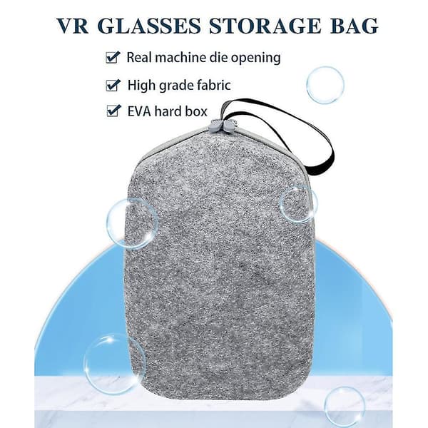 Hård bæretaske til / Elite Strap Edition, Opbevaringspose til VR med plads