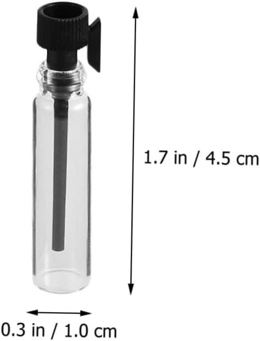 90 stk. æterisk olie glasdråbeflasker til parfumeprøvedispenser Oliedråbeflaske til gør-det-selv